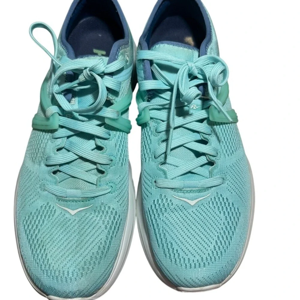 Hoka One One Tivra Womens Training Shoes‎ Aqua Sky White 1099735 ASWB Size 11